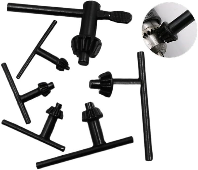 LOOTOOLS Drill Chuck Key Wrench, 6 Sizes Drill Press Clamping Wrench Chuck Press Wrench Key for Electric Drill Clamping Tool of 4 mm, 6 mm, 10 mm, 13 mm, 16 mm, 20 mm in Diameter - Image 5